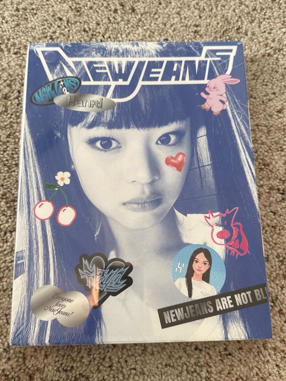 Unopened NewJeans - 1st EP 'New Jeans' album [Bluebook ver] (HANNI)